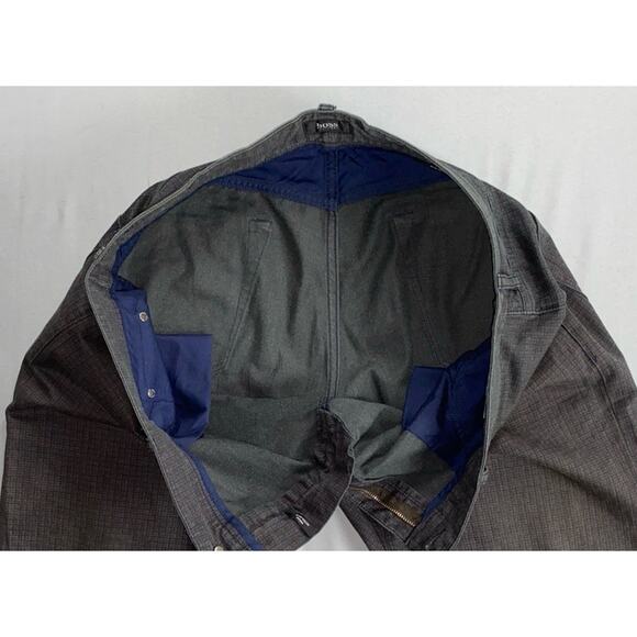 Hugo Boss Maine3-20 Stretch 5-Pocket Jean Style Pants. Micro-Check, 38X29. GUC! - Picture 7 of 12
